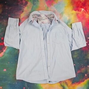 Tommy Bahama Light Blue‎ Corduroy Button Up Long Sleeve Shirt